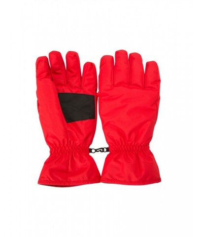 Mens Ski Gloves Red $13.50 Accessories