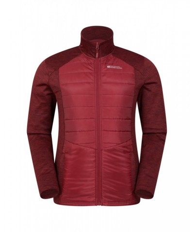 Eclipse II Insulated Mens Full-Zip Midlayer Dark Red $22.56 Tops