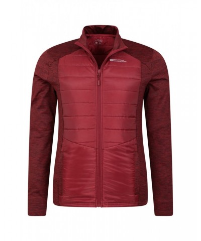 Eclipse II Insulated Mens Full-Zip Midlayer Dark Red $22.56 Tops