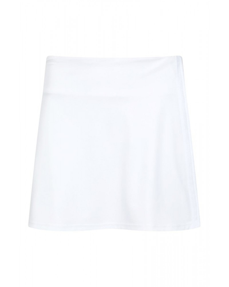 Womens Sports Mini Skort White $17.09 Active