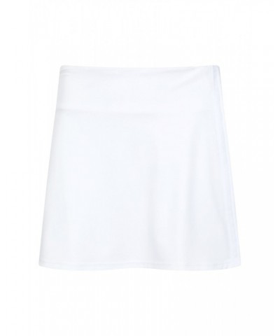 Womens Sports Mini Skort White $17.09 Active