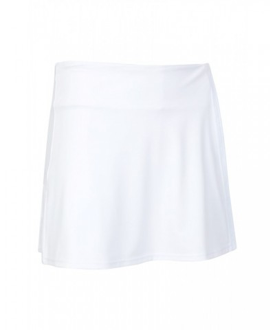 Womens Sports Mini Skort White $17.09 Active