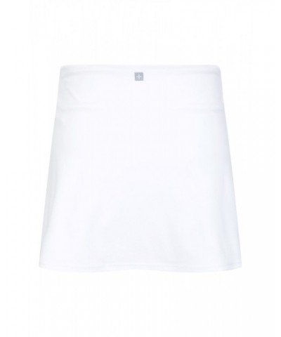 Womens Sports Mini Skort White $17.09 Active