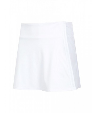 Womens Sports Mini Skort White $17.09 Active