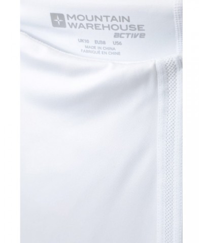 Womens Sports Mini Skort White $17.09 Active