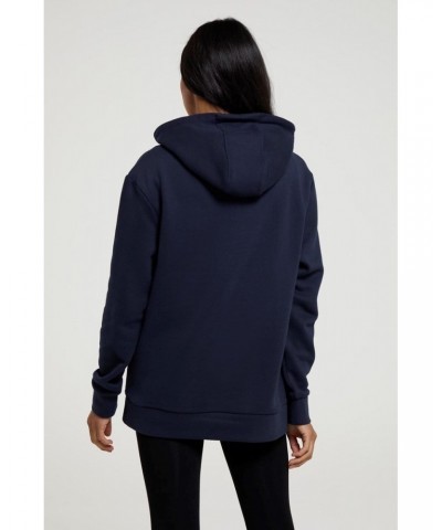 Poplar Women’s Regular Hoodie Navy $12.99 Tops