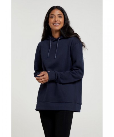 Poplar Women’s Regular Hoodie Navy $12.99 Tops