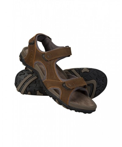 Rock Shore Mens Sandals Brown $37.79 Footwear