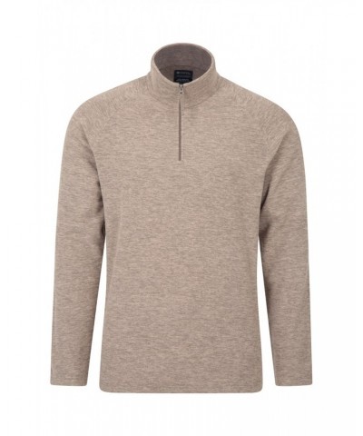 Snowdon Mens Micro Fleece Light Brown $12.50 Fleece