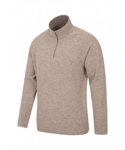 Snowdon Mens Micro Fleece Light Brown $12.50 Fleece