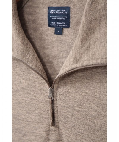 Snowdon Mens Micro Fleece Light Brown $12.50 Fleece