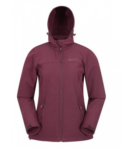 Exodus Womens Water Resistant Softshell Jacket Burgundy $37.79 Jackets