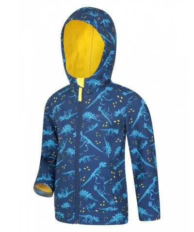 Exodus Kids Printed Water Resistant Softshell Yellow $17.39 Softshell Jackets