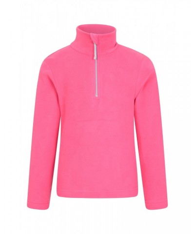 Camber II Kids Half-Zip Fleece Bright Pink $10.00 Fleece