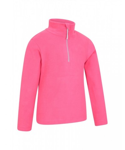 Camber II Kids Half-Zip Fleece Bright Pink $10.00 Fleece