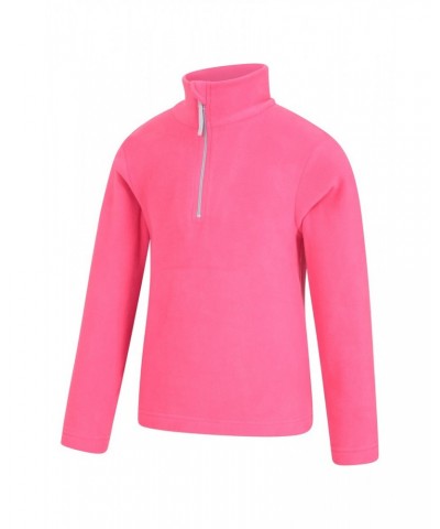 Camber II Kids Half-Zip Fleece Bright Pink $10.00 Fleece