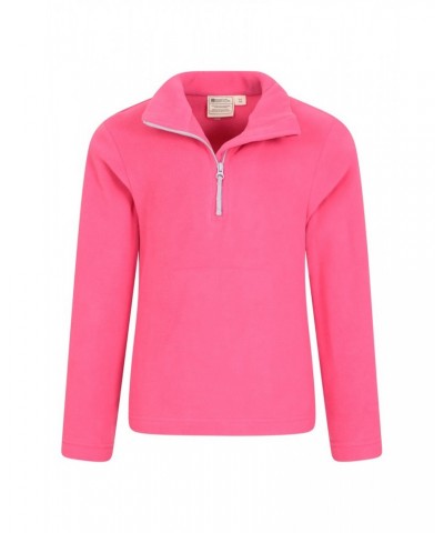 Camber II Kids Half-Zip Fleece Bright Pink $10.00 Fleece