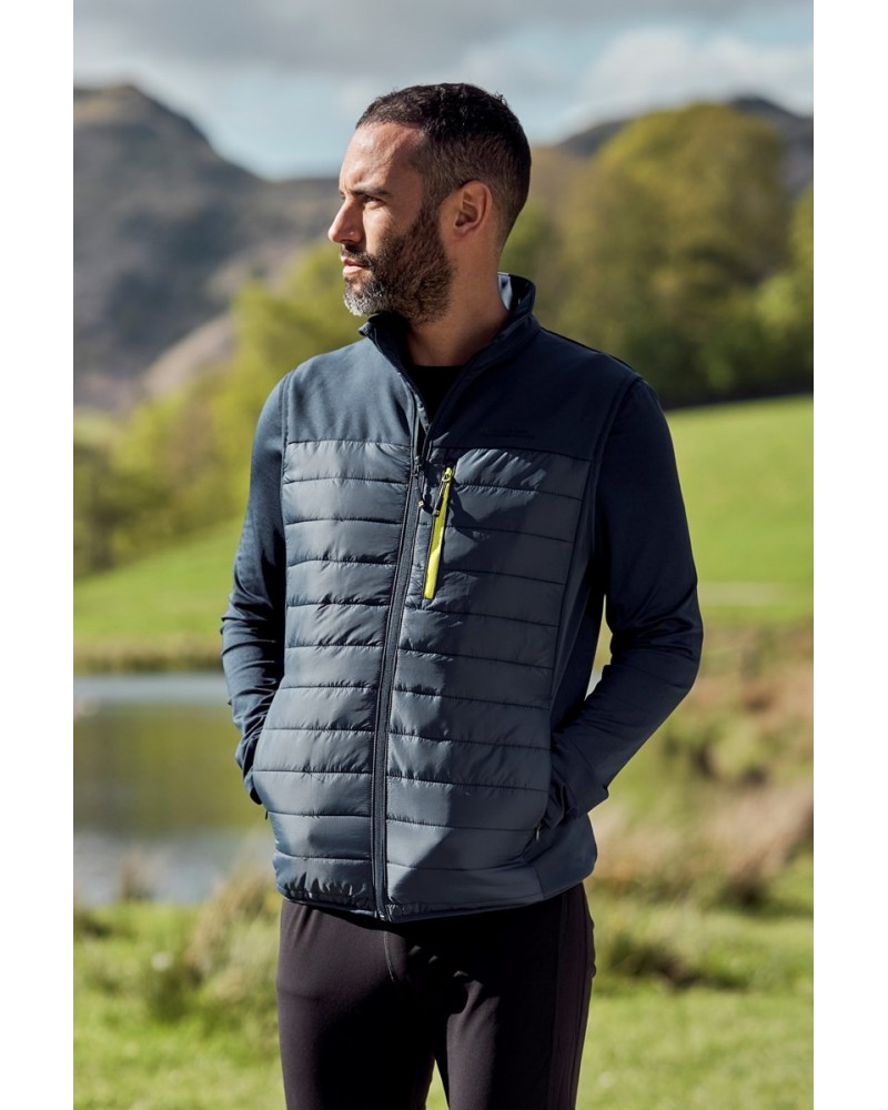 Turbine Mens Insulated Vest Blue $16.72 Jackets