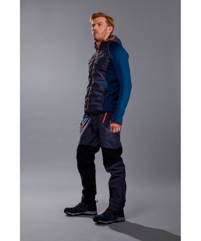 Ultra Nanga Mens Midlayer Jacket Blue $40.14 Active