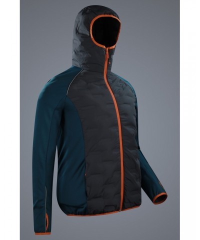 Ultra Nanga Mens Midlayer Jacket Blue $40.14 Active