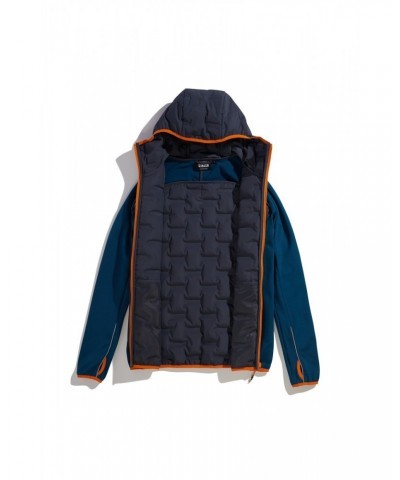 Ultra Nanga Mens Midlayer Jacket Blue $40.14 Active