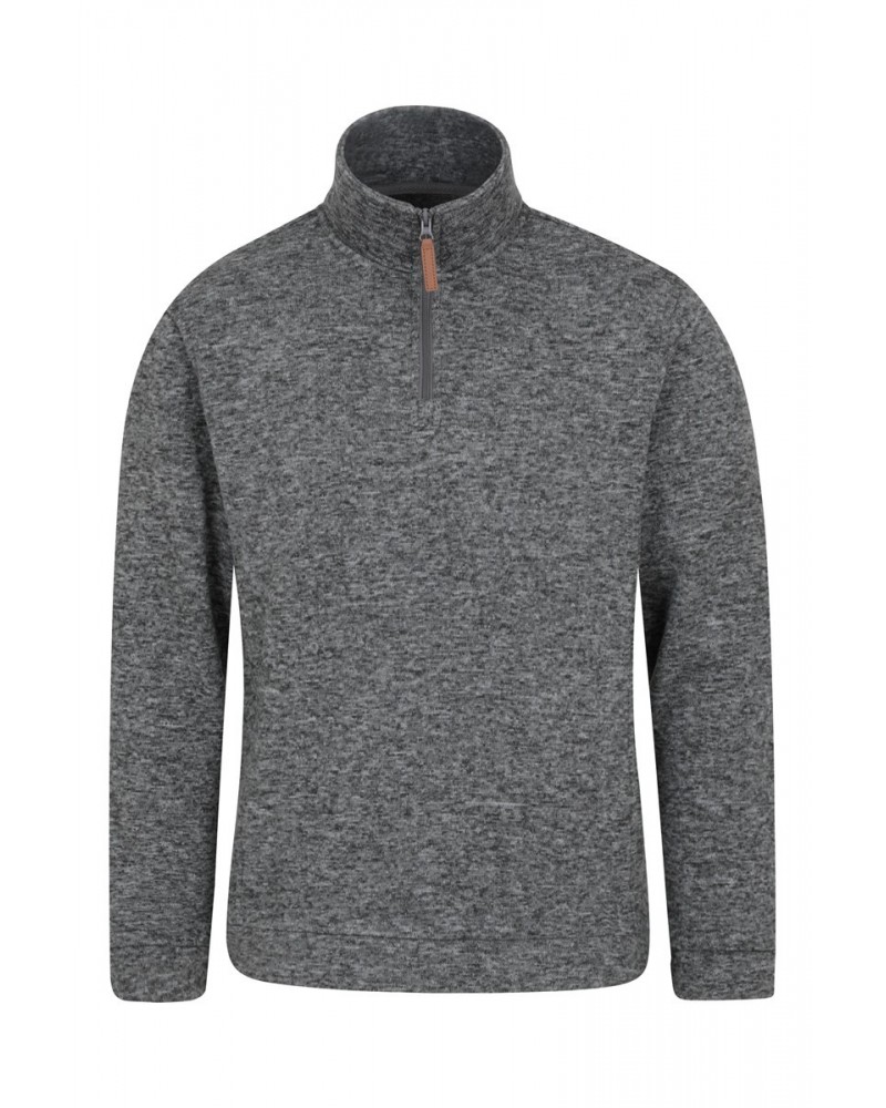 Idris Mens Fleece Charcoal $15.36 Fleece