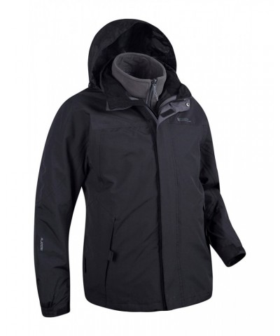 Storm Mens 3 in 1 Waterproof Jacket Black $47.50 Jackets