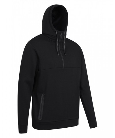 Test Mens Pullover Hoodie Black $22.03 Tops