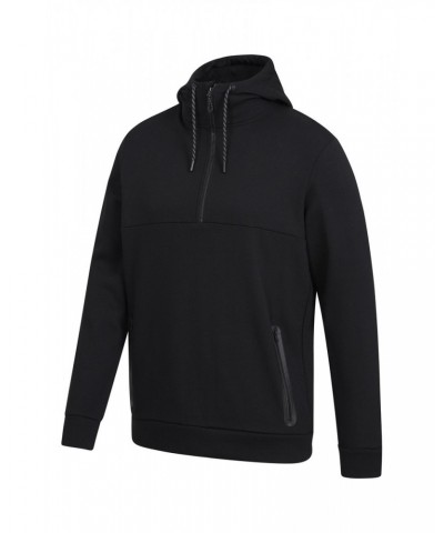 Test Mens Pullover Hoodie Black $22.03 Tops