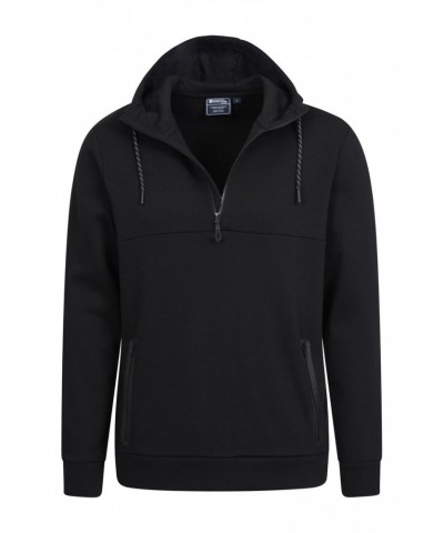 Test Mens Pullover Hoodie Black $22.03 Tops