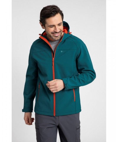 Exodus Mens Showerproof Softshell Green $28.59 Jackets