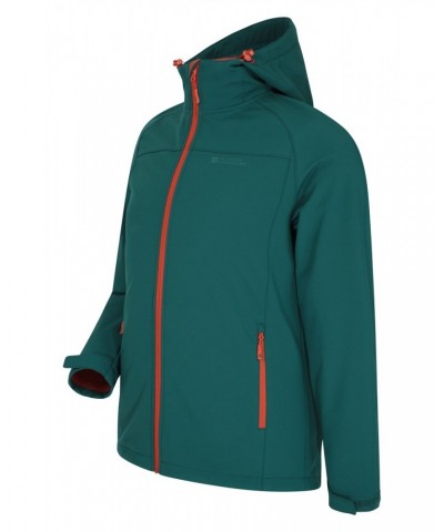 Exodus Mens Showerproof Softshell Green $28.59 Jackets