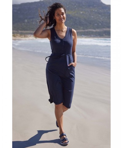 Bahamas Womens Sleeveless Dress Navy $16.65 Dresses & Skirts