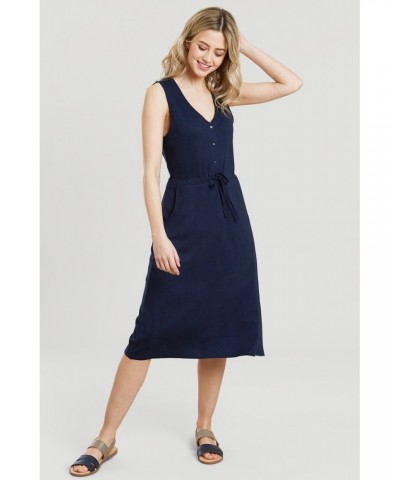 Bahamas Womens Sleeveless Dress Navy $16.65 Dresses & Skirts