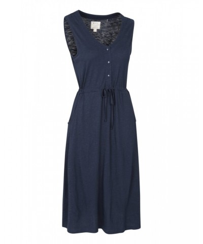 Bahamas Womens Sleeveless Dress Navy $16.65 Dresses & Skirts