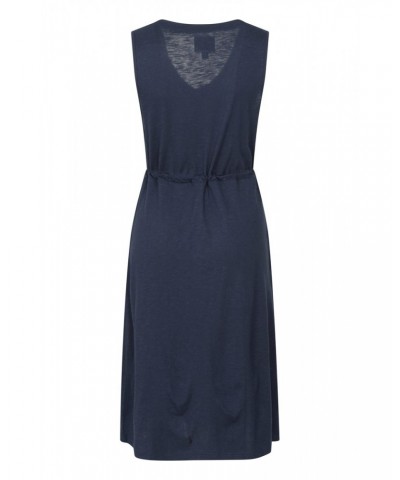 Bahamas Womens Sleeveless Dress Navy $16.65 Dresses & Skirts