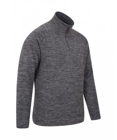 Snowdon Melange Mens Half-Zip Fleece Multipack Black $30.24 Fleece