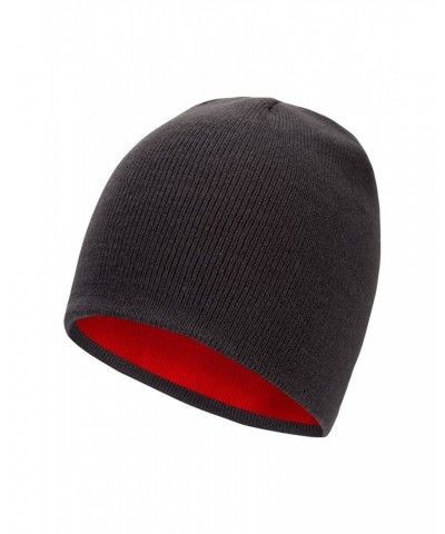 St Anton Mens Beanie Red $11.20 Accessories