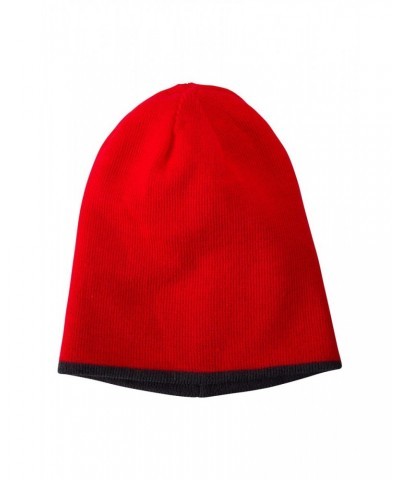 St Anton Mens Beanie Red $11.20 Accessories