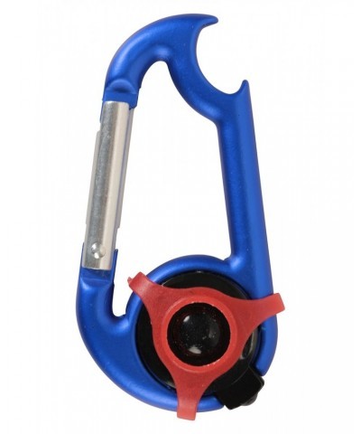 Karabiner - LED with Bottle Opener Blue $6.62 Walking Equipment