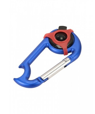 Karabiner - LED with Bottle Opener Blue $6.62 Walking Equipment