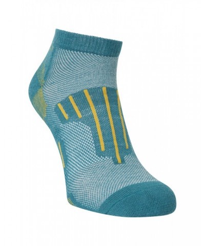 Merino Padded Mens Ankle Sock Petrol $10.39 Thermals