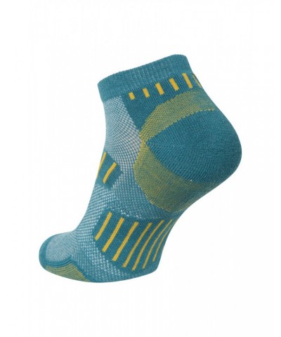 Merino Padded Mens Ankle Sock Petrol $10.39 Thermals