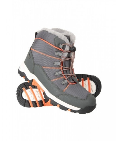 Comet Kids Waterproof Snow Boots Orange $29.14 Footwear