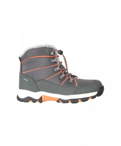 Comet Kids Waterproof Snow Boots Orange $29.14 Footwear