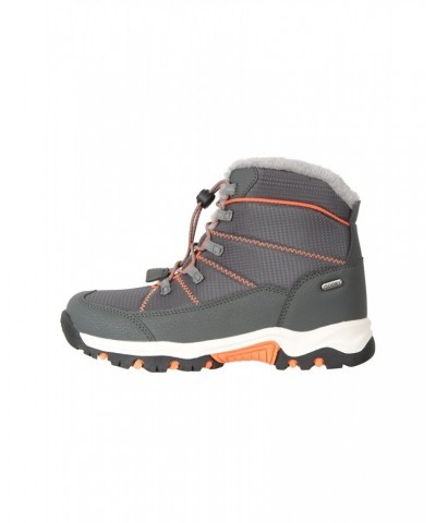 Comet Kids Waterproof Snow Boots Orange $29.14 Footwear