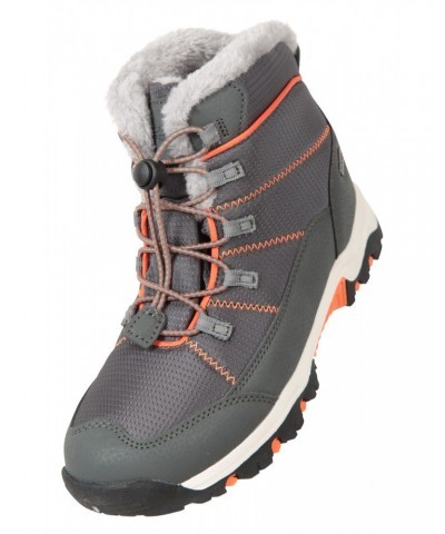 Comet Kids Waterproof Snow Boots Orange $29.14 Footwear