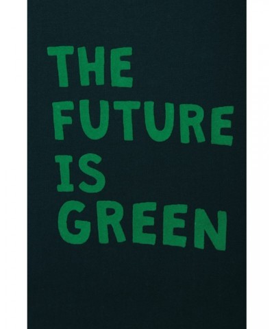 Kids Organic Slogan Sweatshirt Green $12.75 Tops