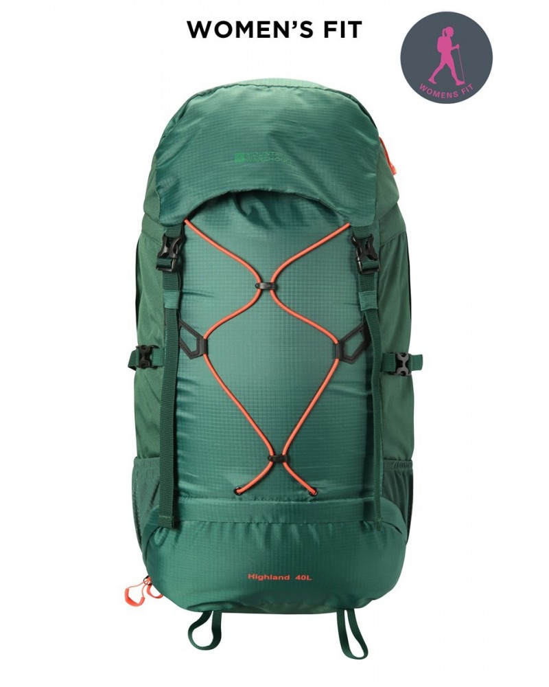 Highland 40L Backpack Dark Green $37.50 Backpacks