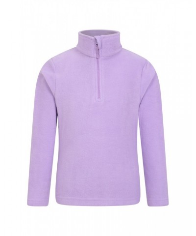 Camber II Kids Half-Zip Fleece Lilac $10.59 Fleece